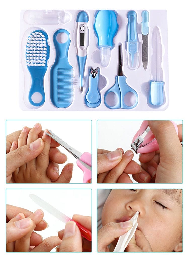 Set Of 13 Newborn Baby Health Care Kit, Baby Grooming Kit, Portable Baby Safety Care Set, Newborn Essentials Nursery Care Set Set Of 13 Newborn Baby Health Care Kit, Baby Grooming Kit, Portable Baby Safety Care Set, Newborn Essentials Nursery Care Set